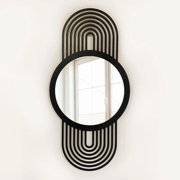 Modern Geometric Arch Wall Mirror