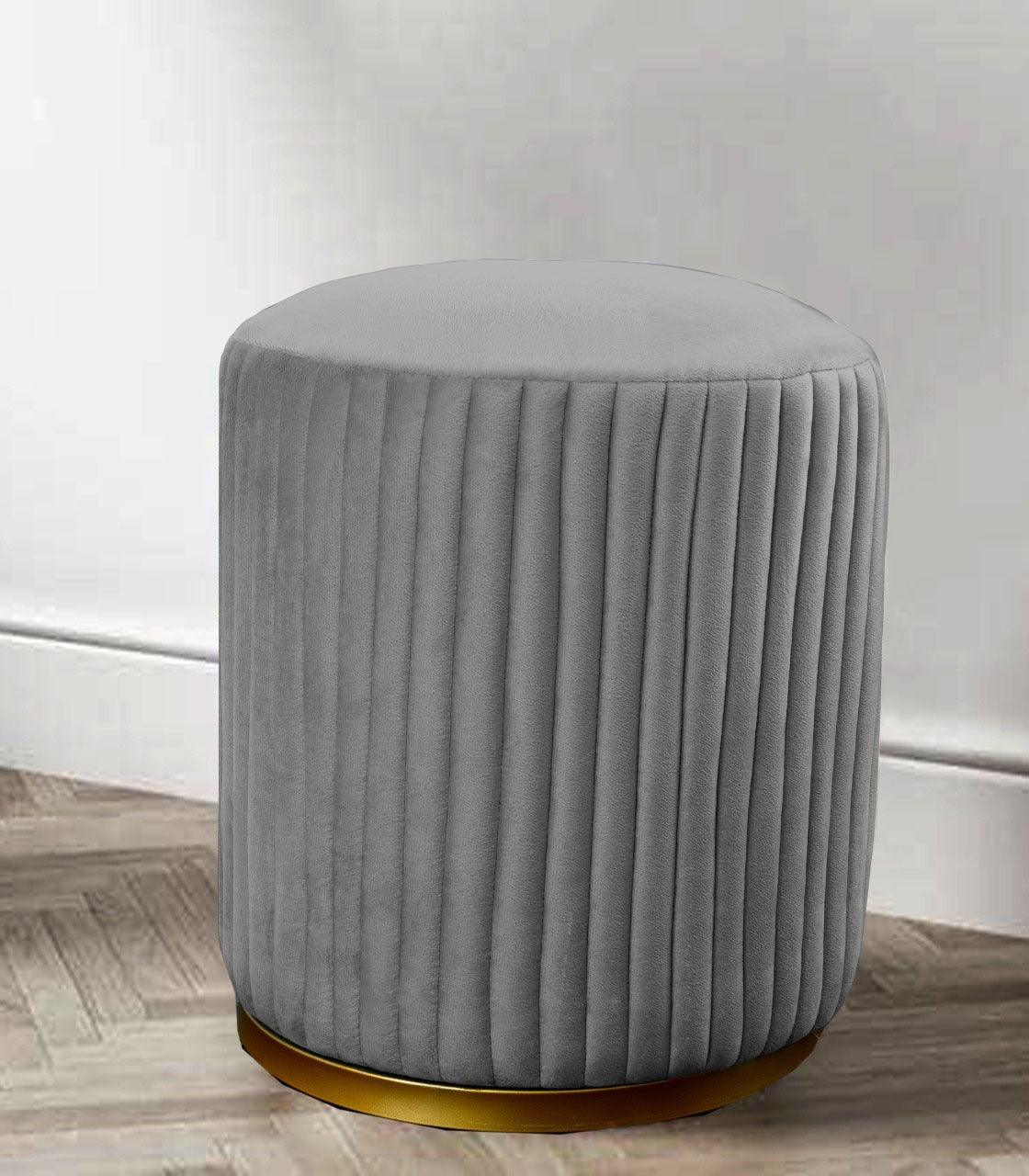 Large Pouffe Stool With Steel Frame -1055 - 92Bedding